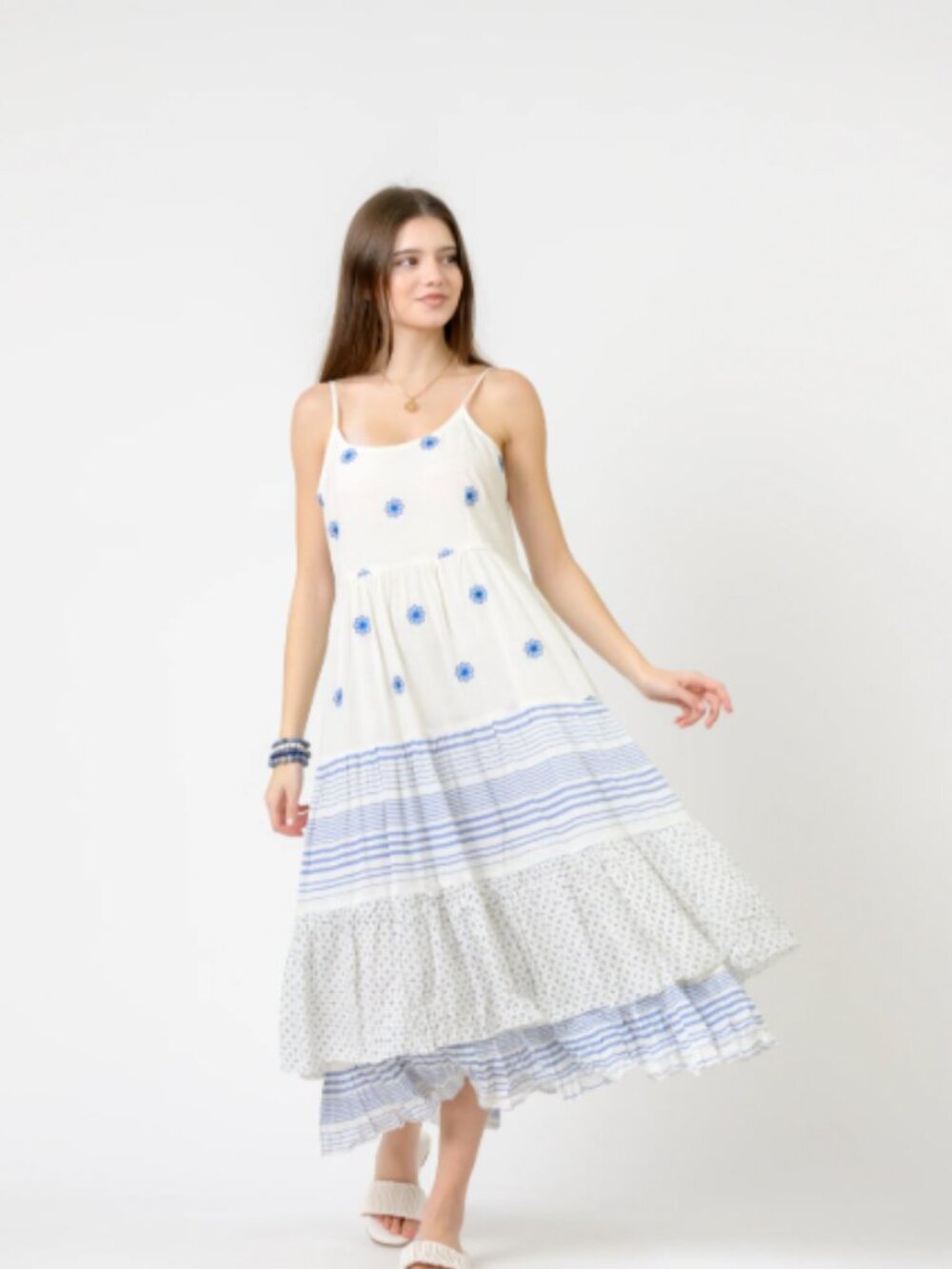 3.) Rhea Flower Spot Dress